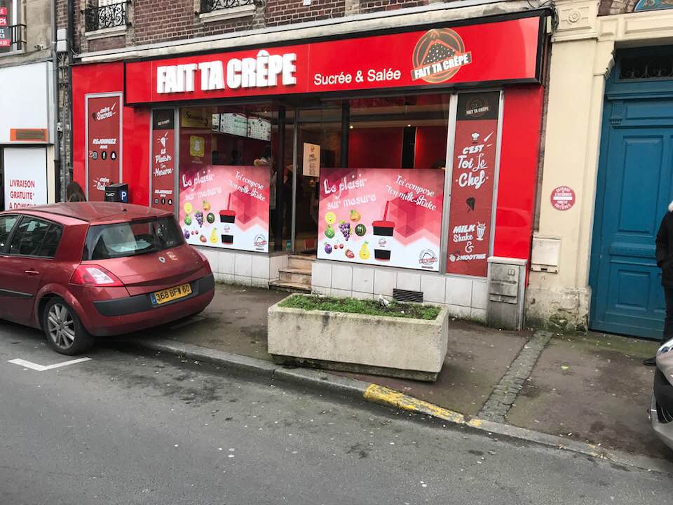 Devanture Fais ta crêpe dans l'Oise